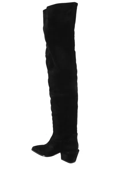 Paris Texas Suede Knee-high Boots
