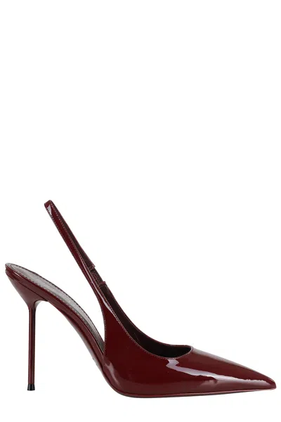 Paris Texas Lidia 105 Patent Leather Slingback Pumps