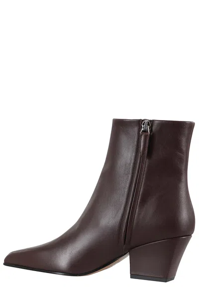 Paris Texas 60mm Pointed-toe Block-heel Boots