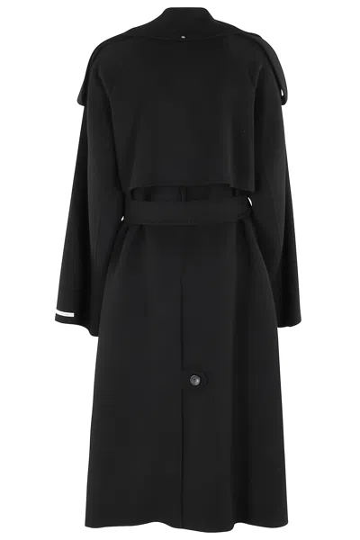 Sportmax Orense Wool And Cashmere Coat In Black