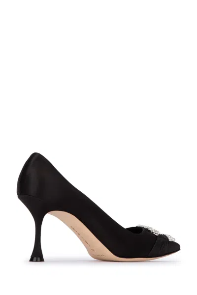 Manolo Blahnik Scarpe Con Tacco Maidapump4231783 Blck In Black
