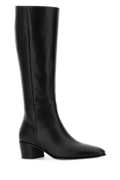 Gianvito Rossi Black Leather Boots