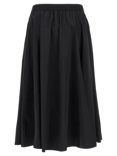 Kenzo Boke 2.0 Midi Skirt In Black