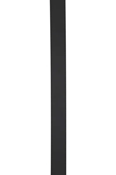 Ferragamo Reversible Smooth Leather Belt With Adjustable Length In Black
