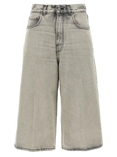Haikure Belle Five-pocket Wide-leg Jeans In Gray