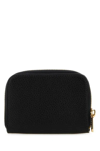 Ferragamo Gancini Leather Zipped Card Case