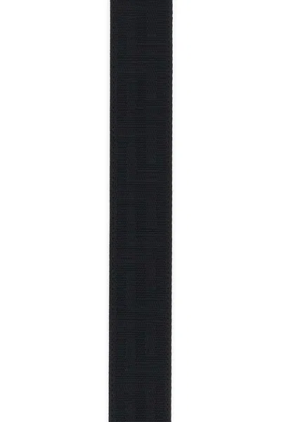 Versace Medusa Head Calf Leather Belt In Black