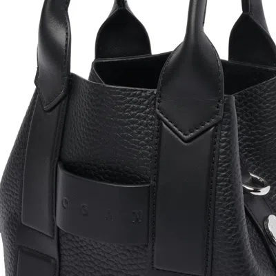 Hogan Leather Shoulder Bag 2 Handles