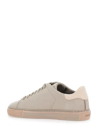 Axel Arigato Grey Low Top Sneakers In Neutral