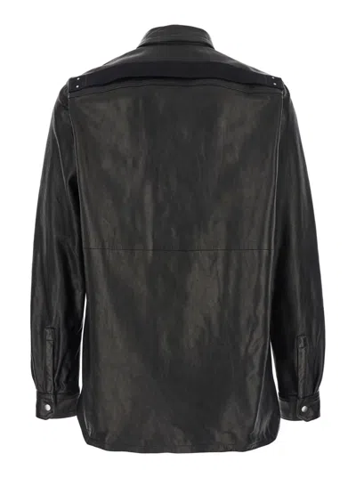 Rick Owens Outershirt In Black