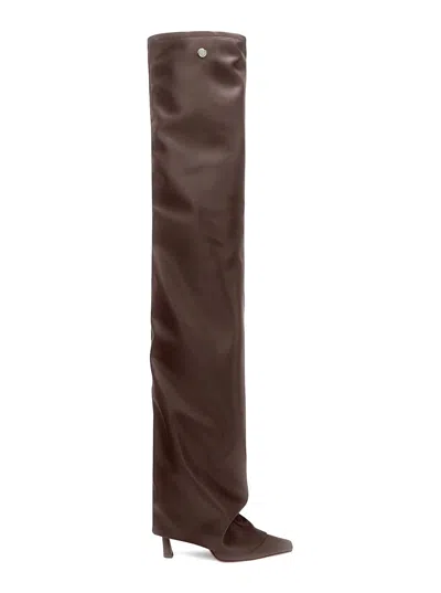 Attico Thigh High Boot Robin Otk