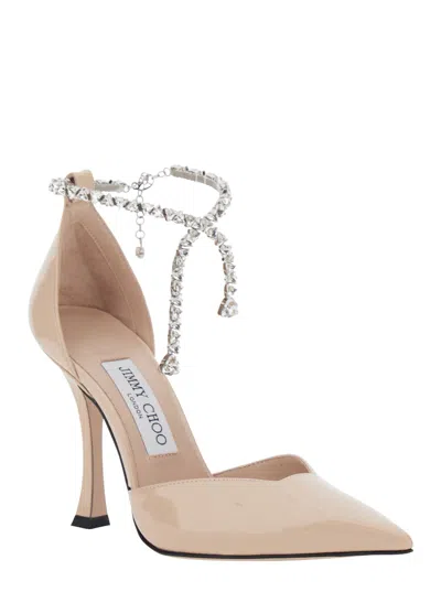 Jimmy Choo Stevie 100 In Neutral