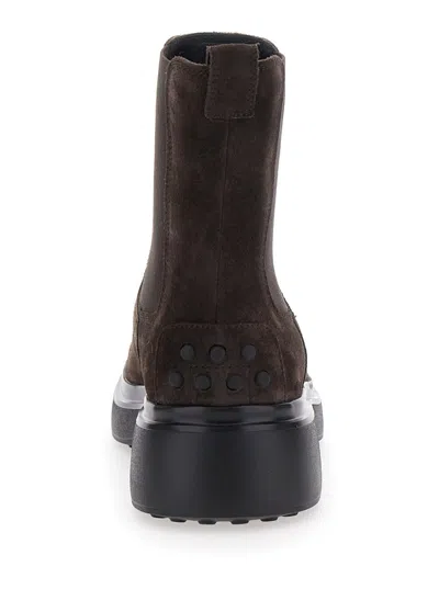 Tod's Gomma 74l Tronch. Elast. In Brown