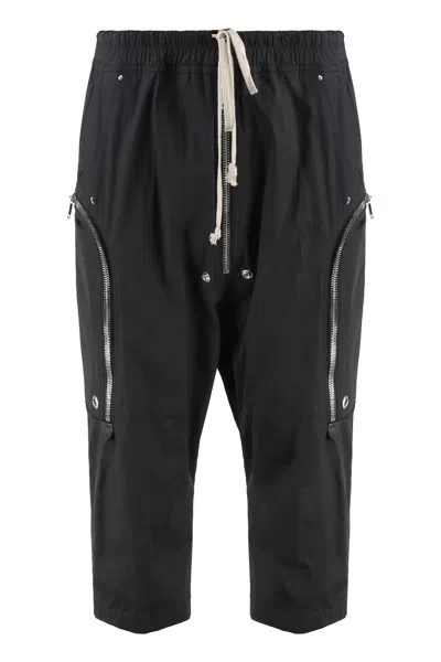Rick Owens Zip-pocket Drawstring Trousers