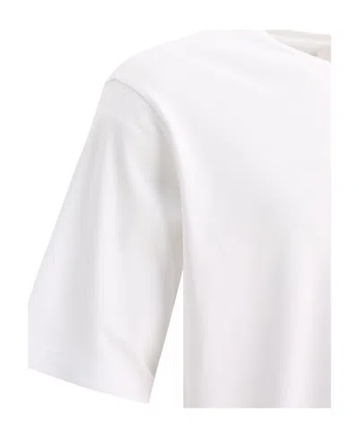 Prada T-shirt With Triangular Plaque