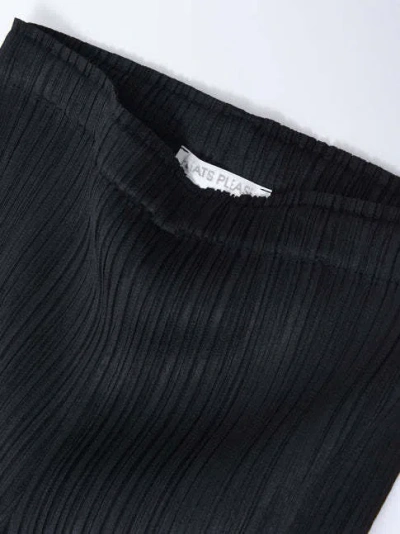 Issey Miyake Plissé-effect Cropped Trousers