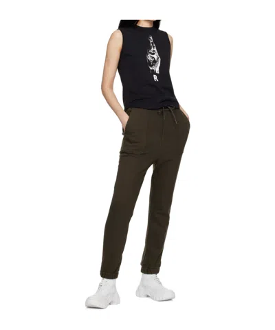 Juunj Elasticated-waist Cotton Track Pants In Multi