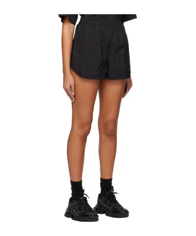 Juunj Black Drawstring Shorts In Black