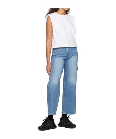 Juunj Wide-leg Denim Trousers In Blue