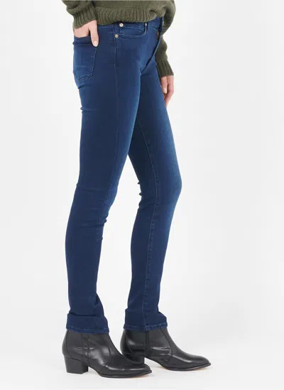 7 For All Mankind Skinny Fit Jeans In Blue
