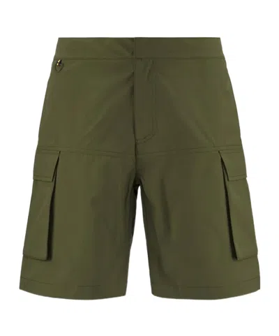 K-way Bastyel Cargo Shorts In Green