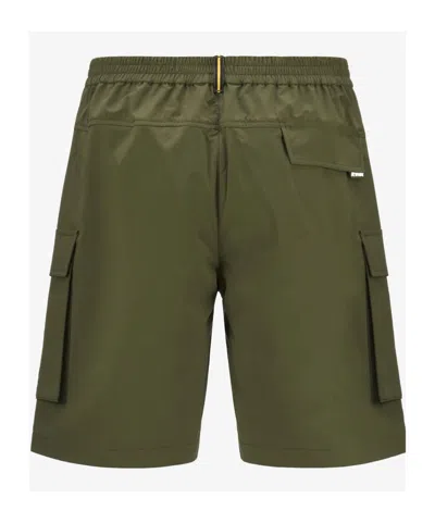 K-way Bastyel Cargo Shorts In Green