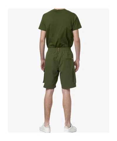 K-way Bastyel Cargo Shorts In Green