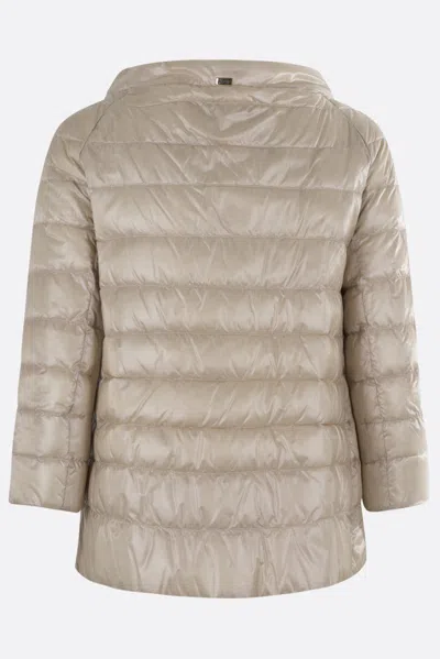 Herno Down Jacket Clothing In Neutral