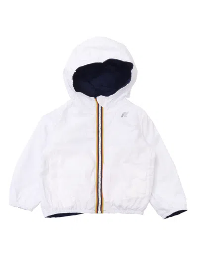 K-way Kids P. Jake Plus.2 Reversible Jacket In Blue