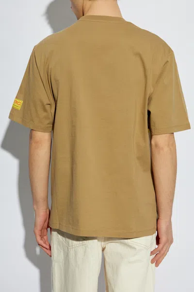 Iceberg Pattern-printed Crewneck T-shirt In Brown