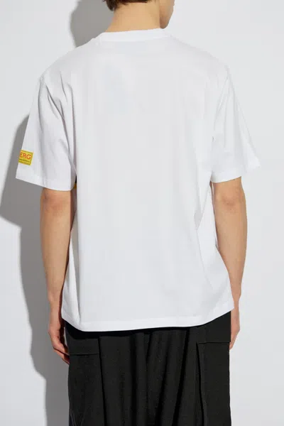 Iceberg Pattern-printed Crewneck T-shirt In White