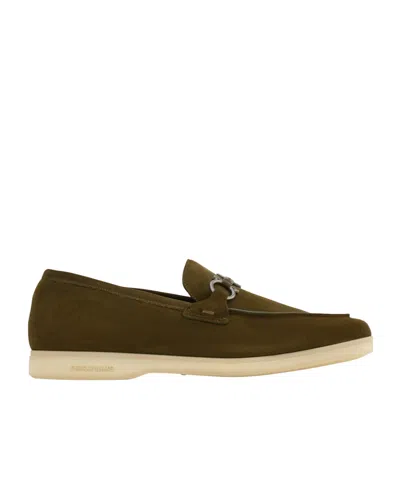 Ferragamo Cosimo Gancini Casual Loafers