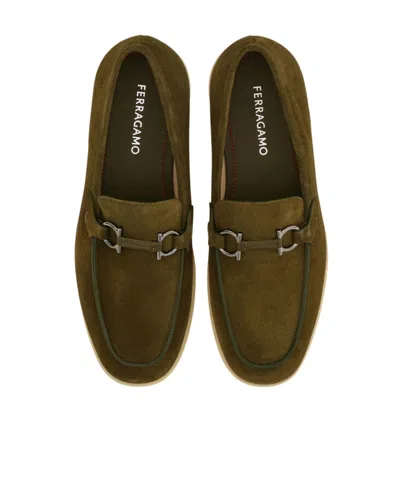 Ferragamo Cosimo Gancini Casual Loafers