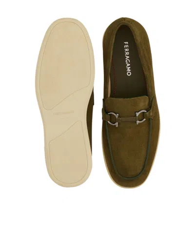 Ferragamo Cosimo Gancini Casual Loafers