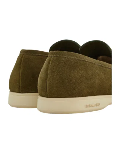 Ferragamo Cosimo Gancini Casual Loafers