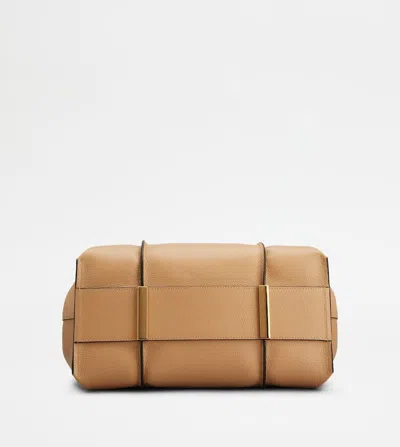 Tod's T Timeless Shopping Bag In Leather Small