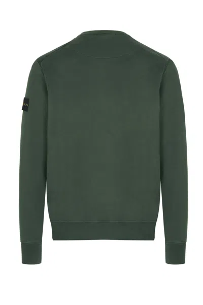 Stone Island Malfilé Cotton Fleece Sweatshirt