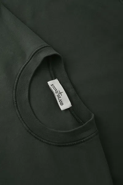 Stone Island Malfilé Cotton Fleece Sweatshirt
