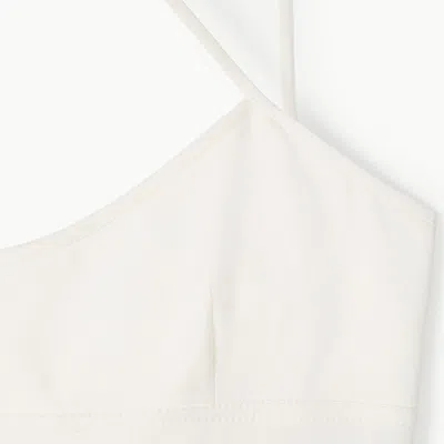 Gucci Long Silk Dress With Crystal Horsebit In Neutral