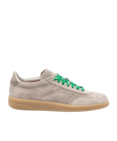 Santoni Suede Sneakers