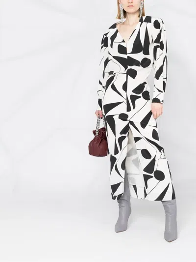 Isabel Marant Abstract-print Silk Dress