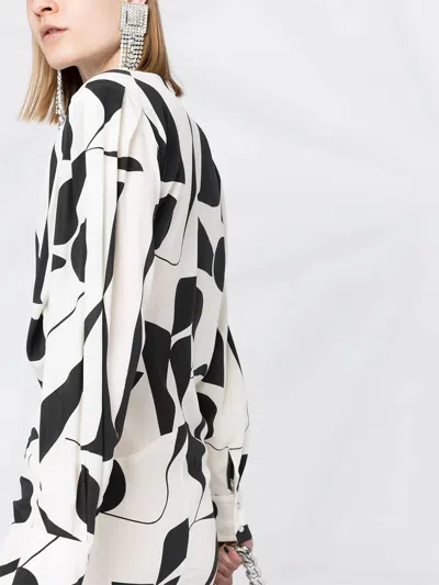 Isabel Marant Abstract-print Silk Dress