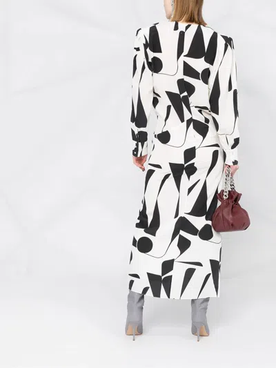 Isabel Marant Abstract-print Silk Dress