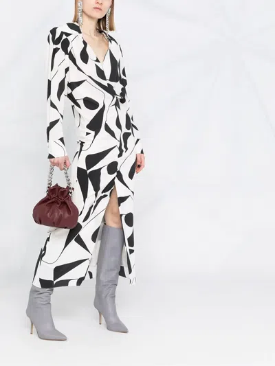 Isabel Marant Abstract-print Silk Dress