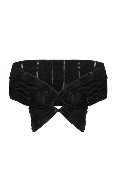 Vix Solaro Knitted Cropped Top