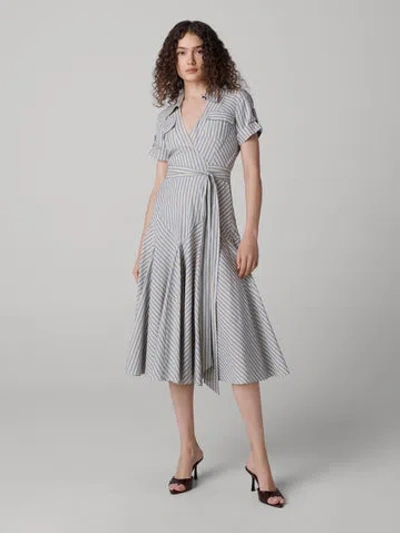 Diane Von Furstenberg Oakley Dress In Gray
