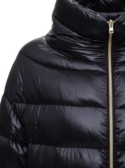 Herno Iconico Woman Puffer Midnight Blue Size 4 Polyamide