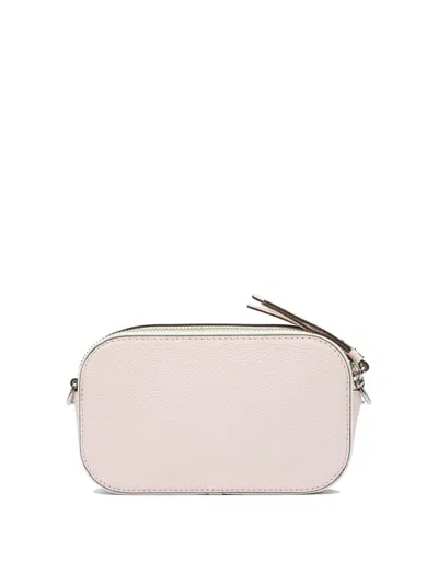 Tory Burch Miller Patent Border Mini Crossbody Bag Pale Pink In Pink