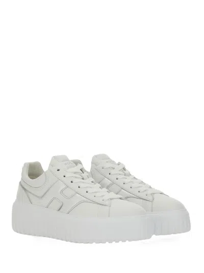 Hogan H-stripes Leather Sneakers