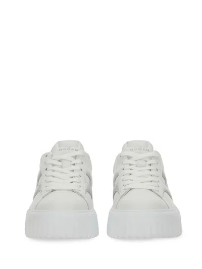 Hogan H-stripes Leather Sneakers
